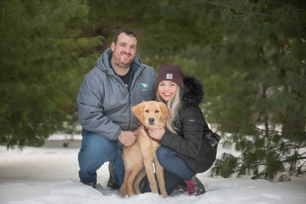 Golden Retriever puppy: como park, photo 5 of 12