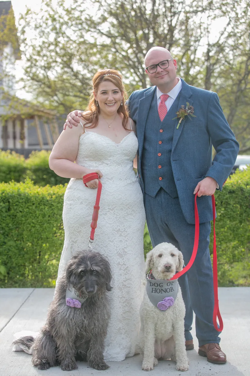 Backyard wedding involving your dogs, photo 20 of 38
