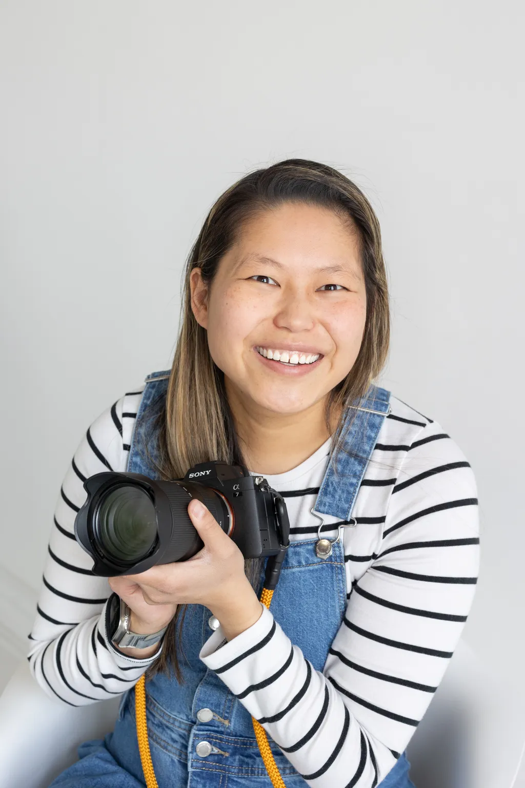 photographer with her camera