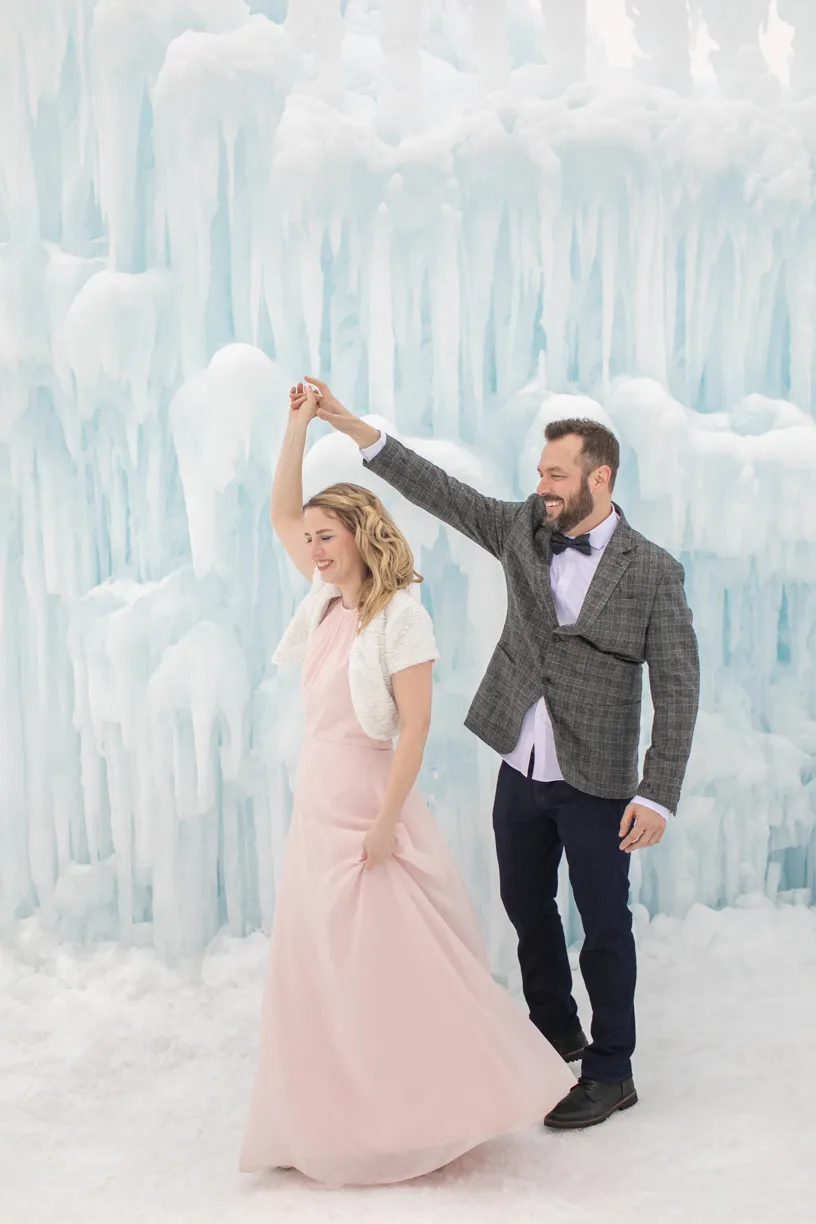 dancing in the excelsior ice castle