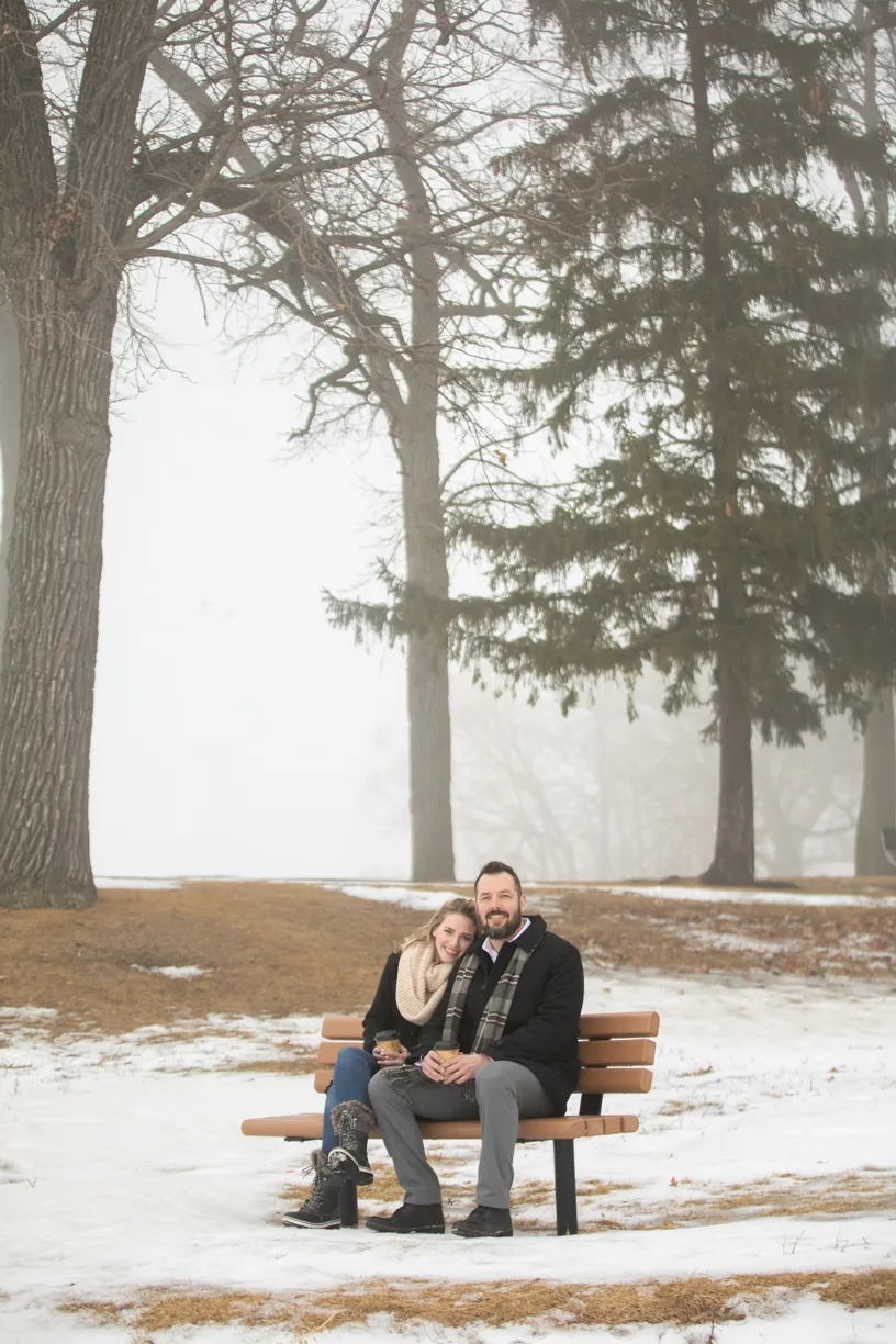 Ice Castle engagement photos: Excelsior MN, photo 15 of 17